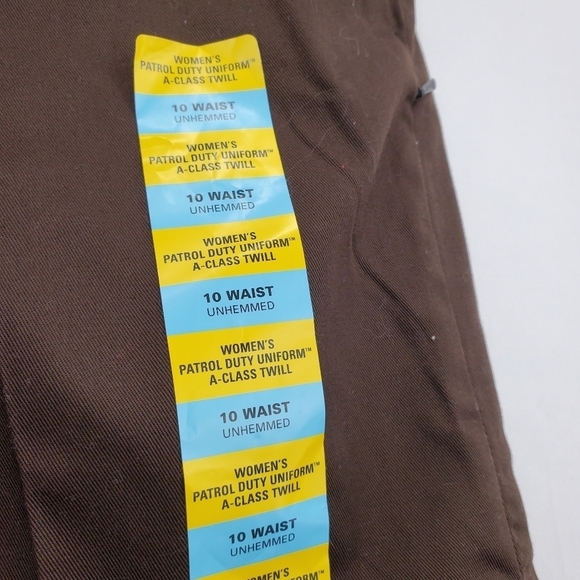 5.11 Tactical Women 10 Pant A-Class PDU Twill Patrol Duty Uniform Brwn 64304 NEW - Picture 9 of 16